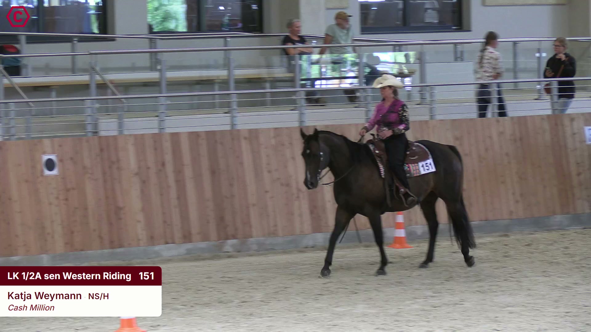 Clip von Katja Weymann, StartNr 151