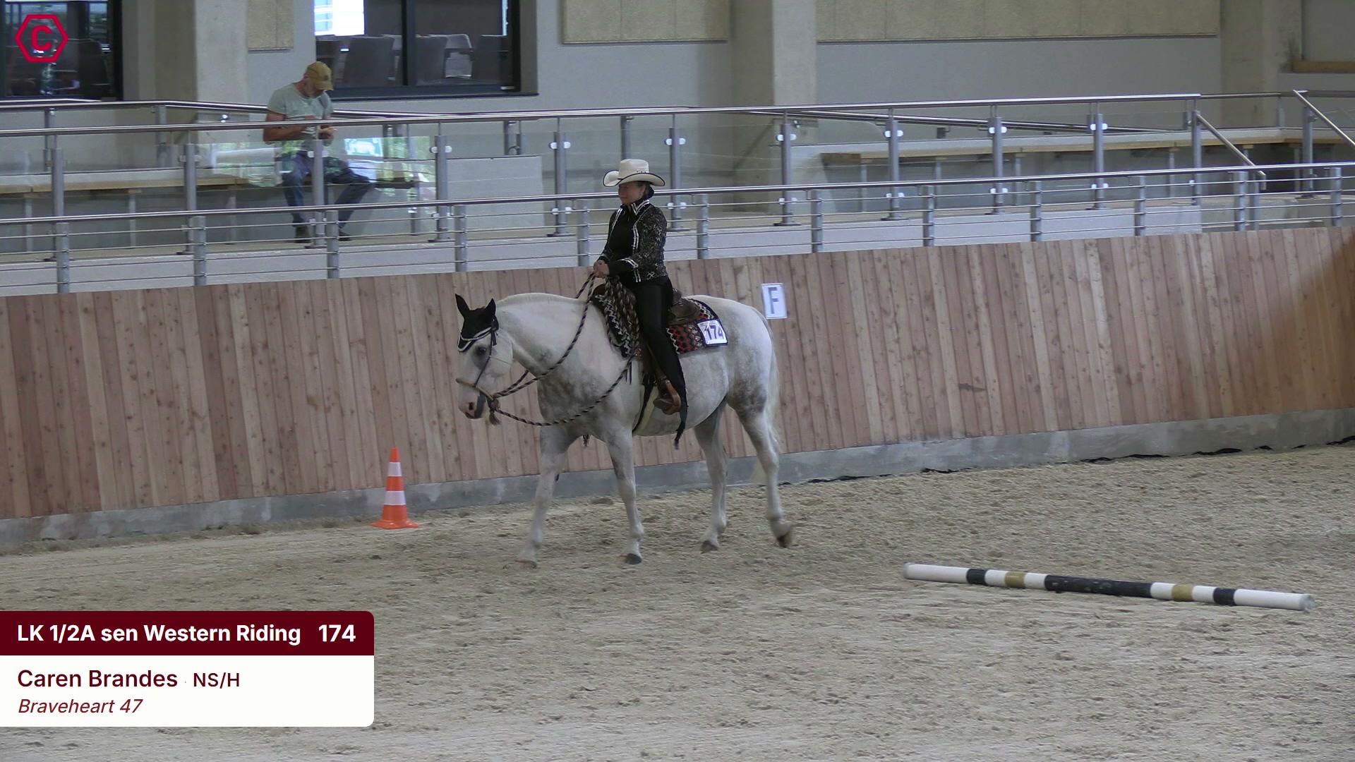 Clip von Caren Brandes, StartNr 174