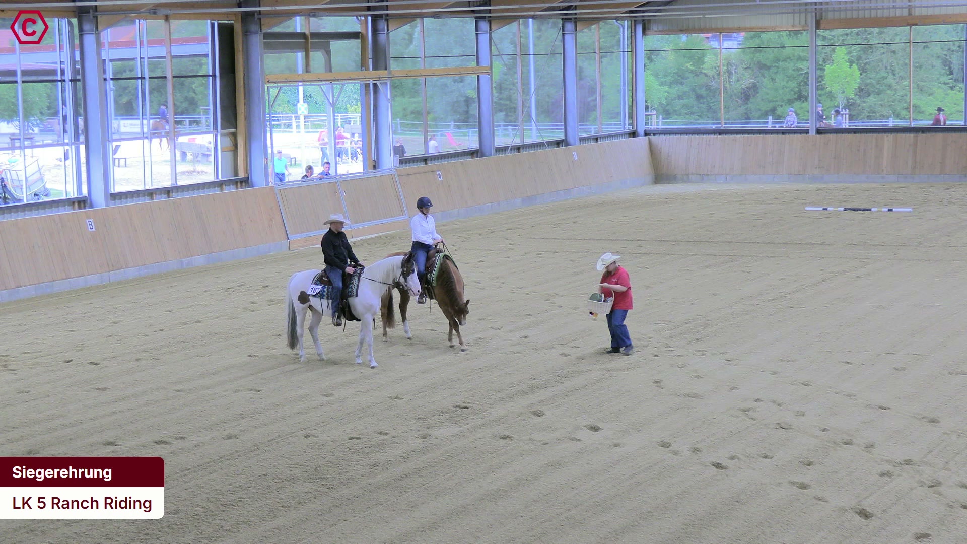 Siegerehrungs-Clip LK 5 Ranch Riding