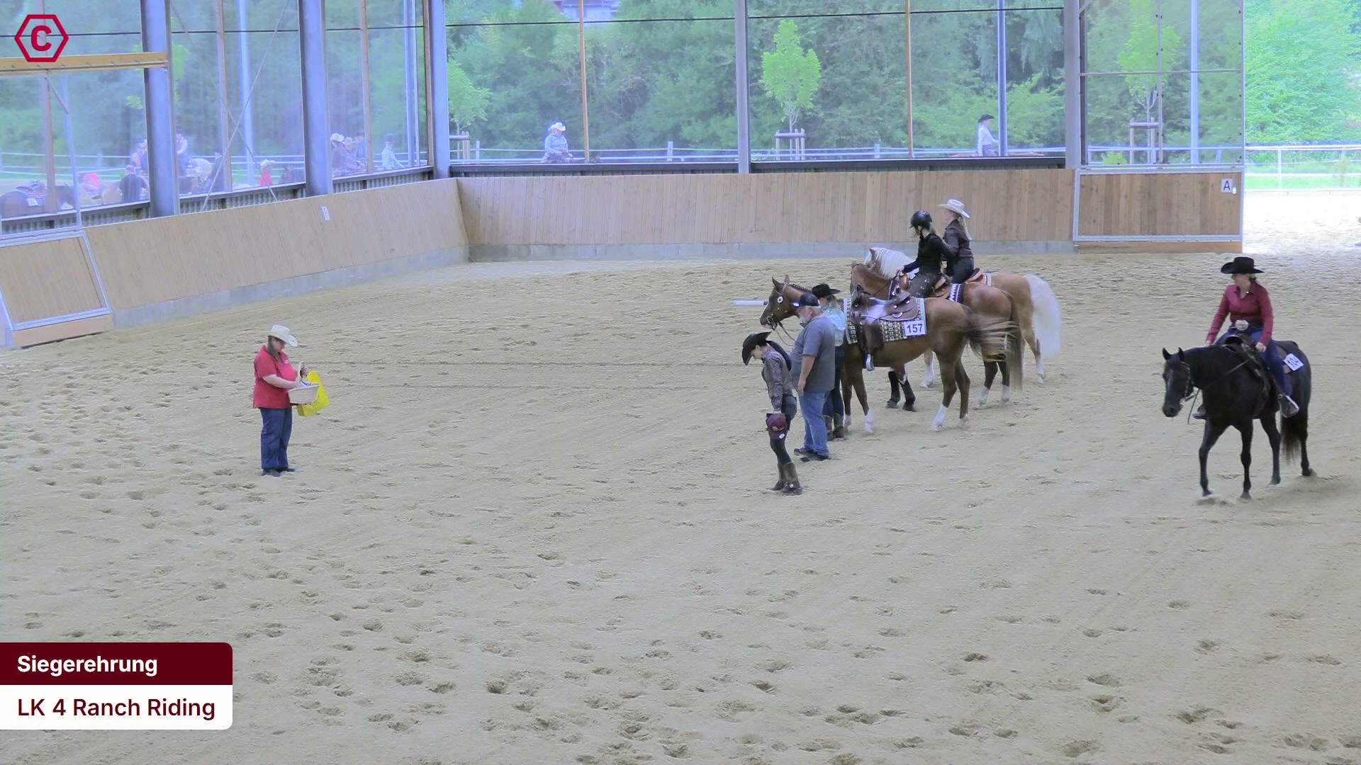 Siegerehrungs-Clip LK 4 Ranch Riding