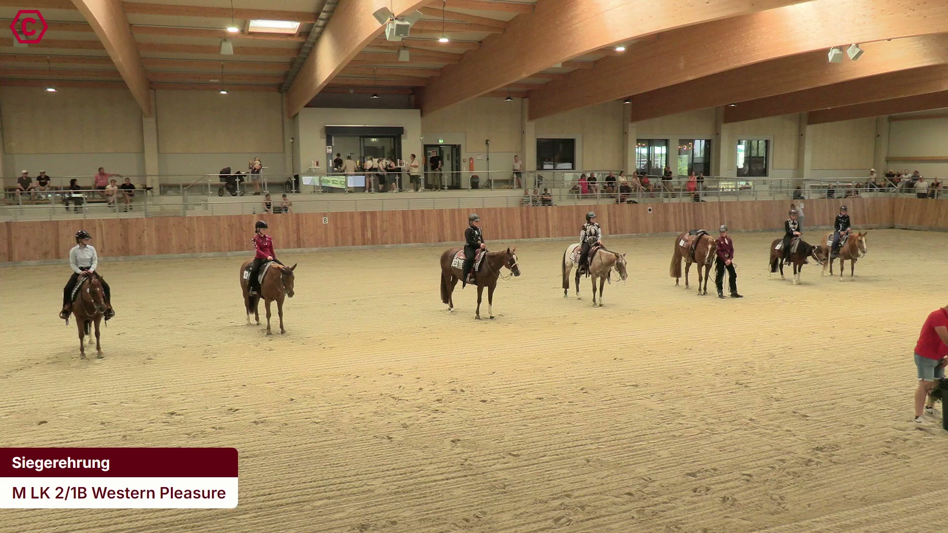 Siegerehrungs-Clip M LK 2/1B Western Pleasure
