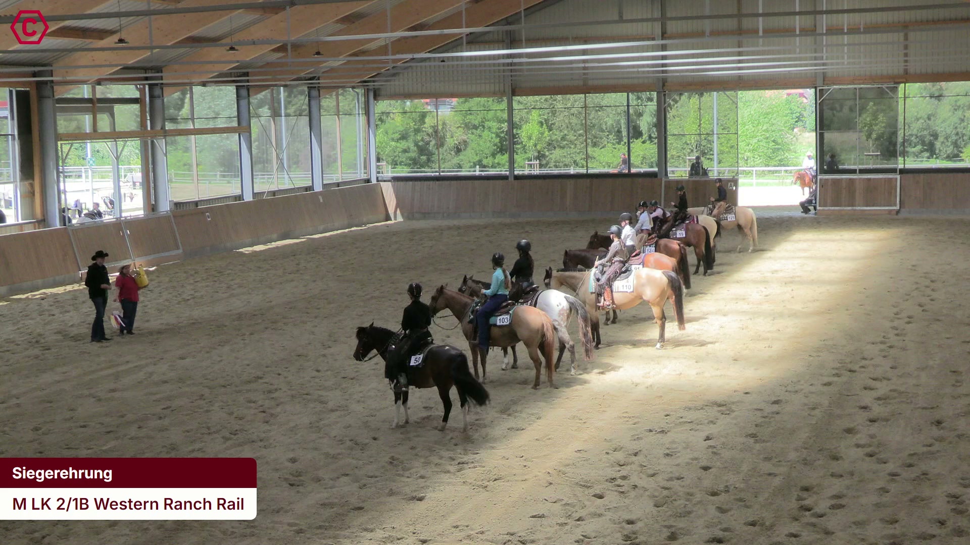 Siegerehrungs-Clip M LK 2/1B Western Ranch Rail