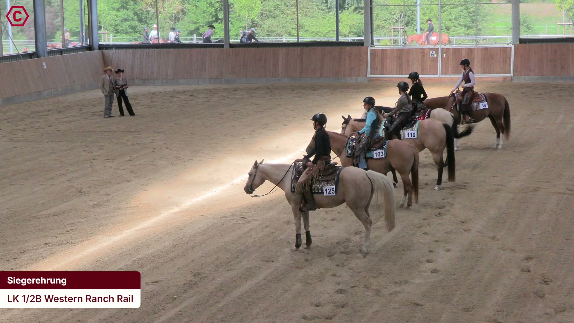 Siegerehrungs-Clip LK 1/2B Western Ranch Rail