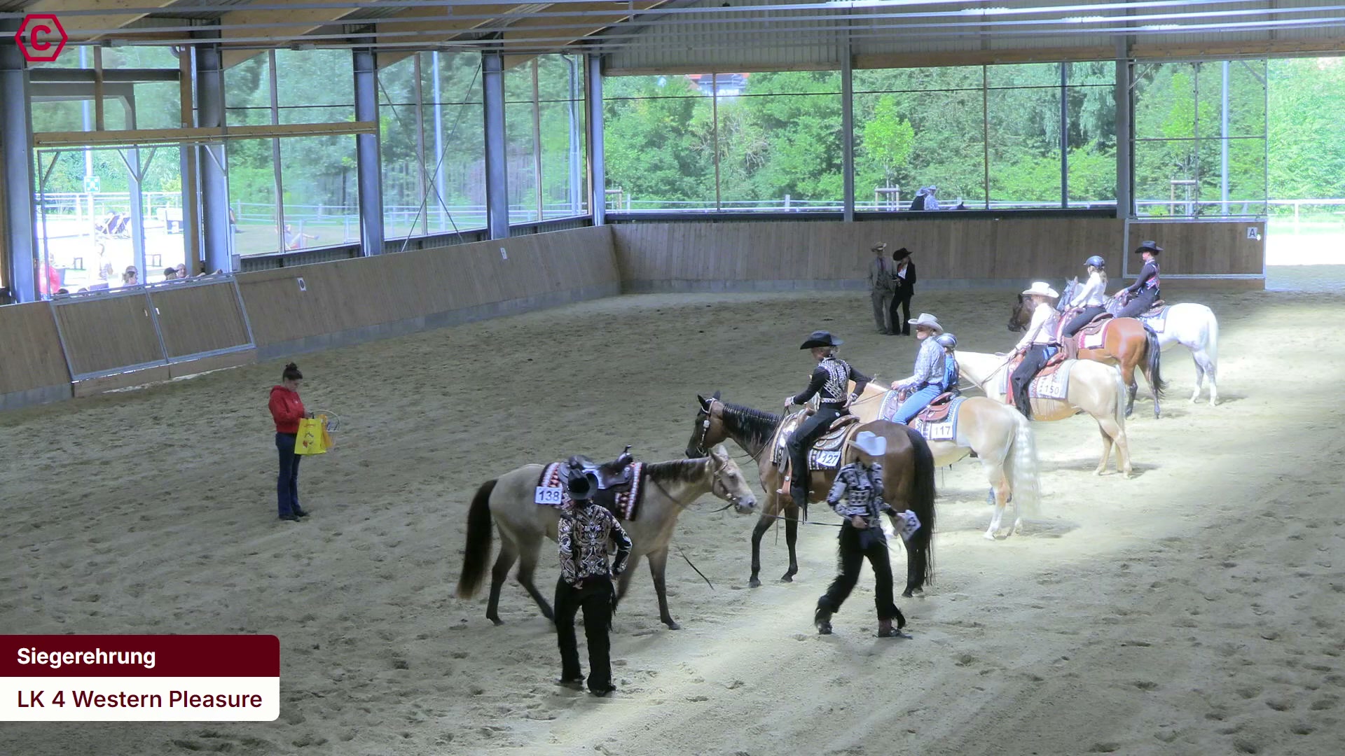 Siegerehrungs-Clip LK 4 Western Pleasure