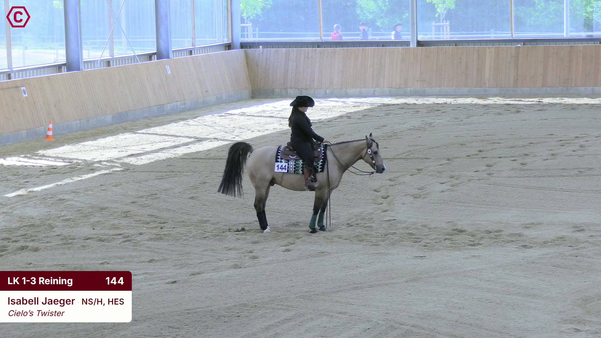 Clip von Isabell Jaeger, StartNr 144