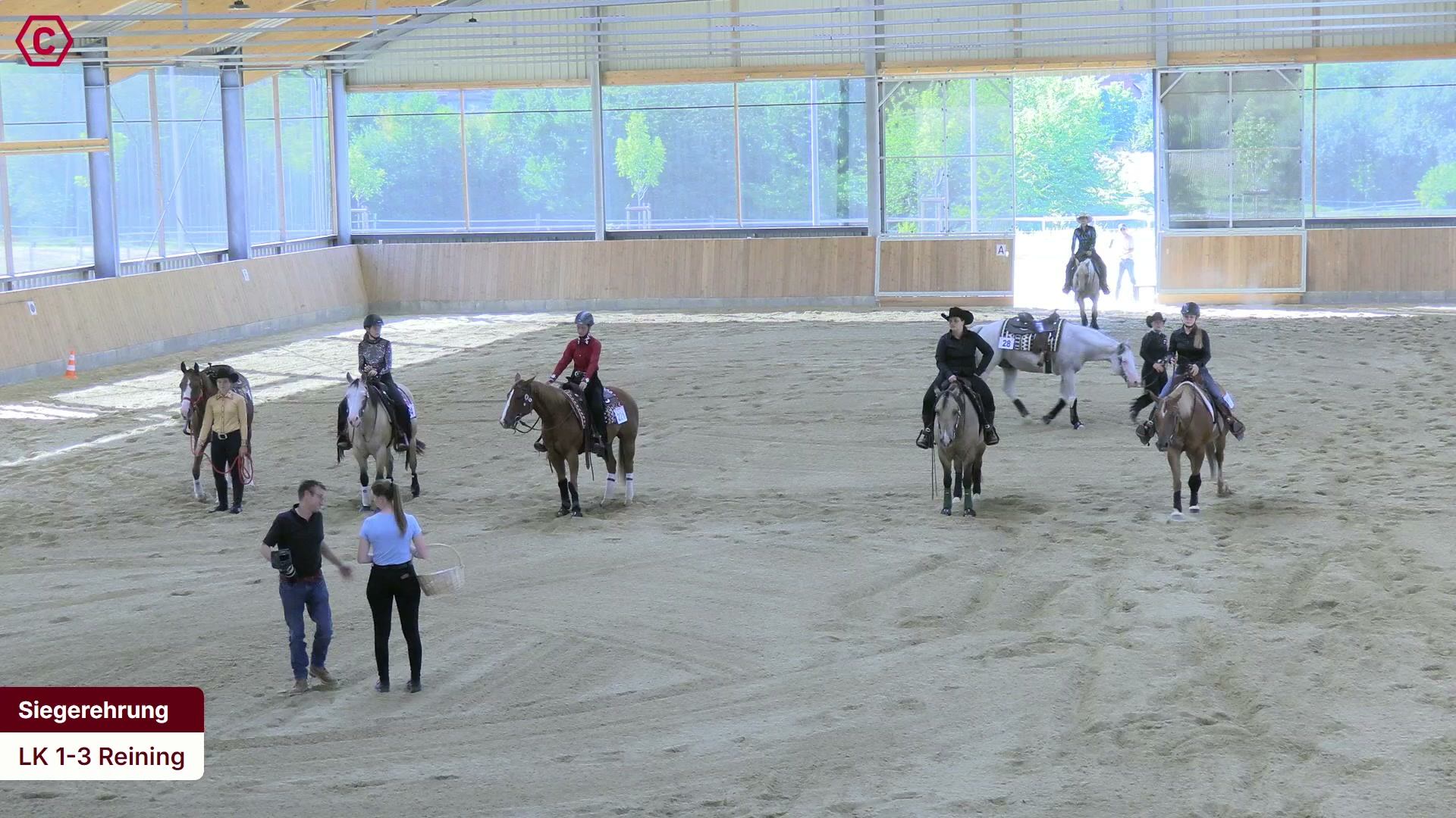 Siegerehrungs-Clip LK 1-3 Reining