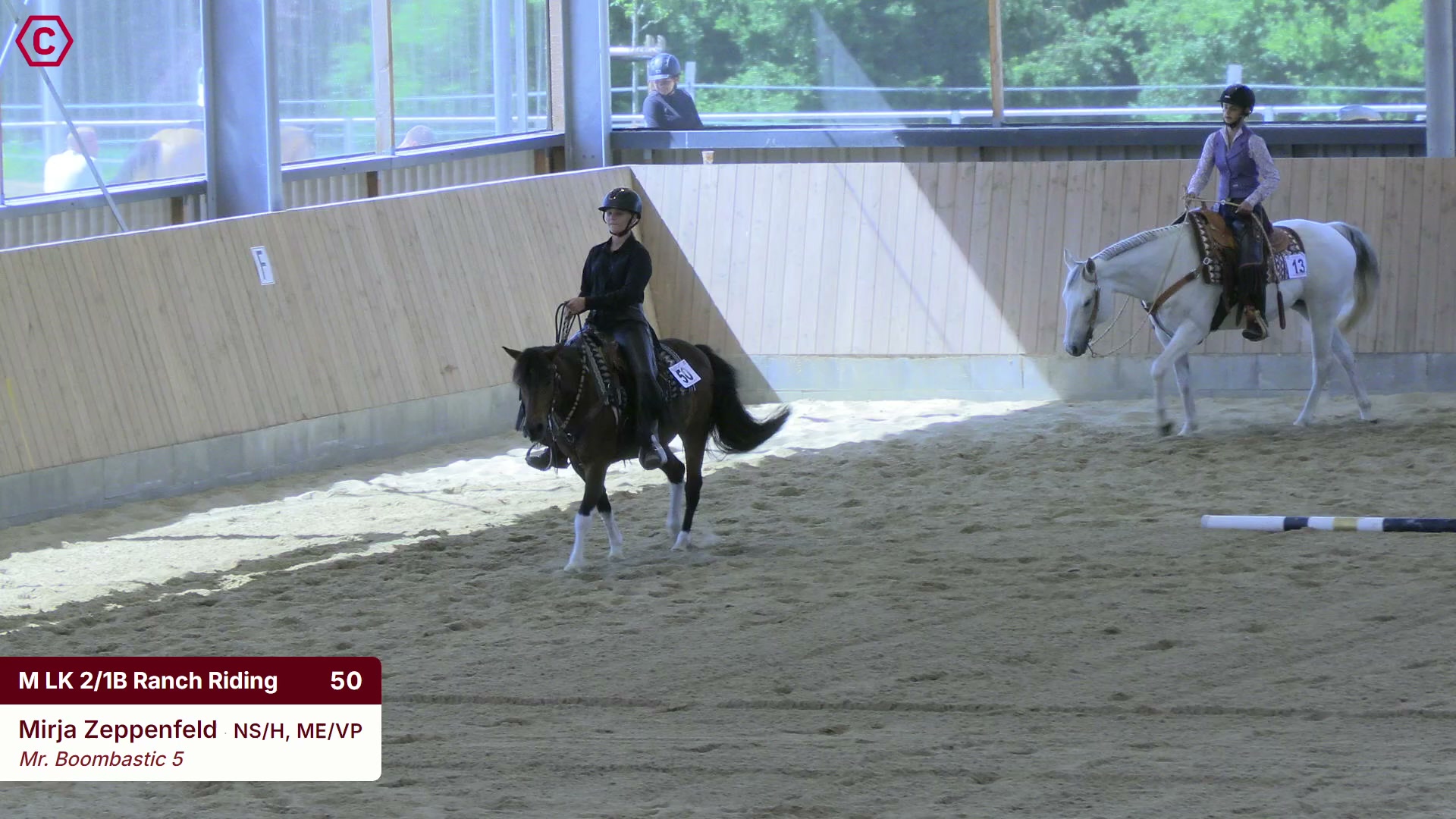 Clip von Mirja Zeppenfeld, StartNr 50