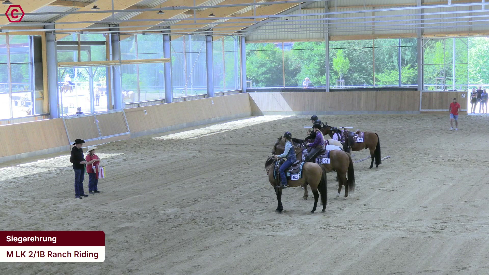Siegerehrungs-Clip M LK 2/1B Ranch Riding