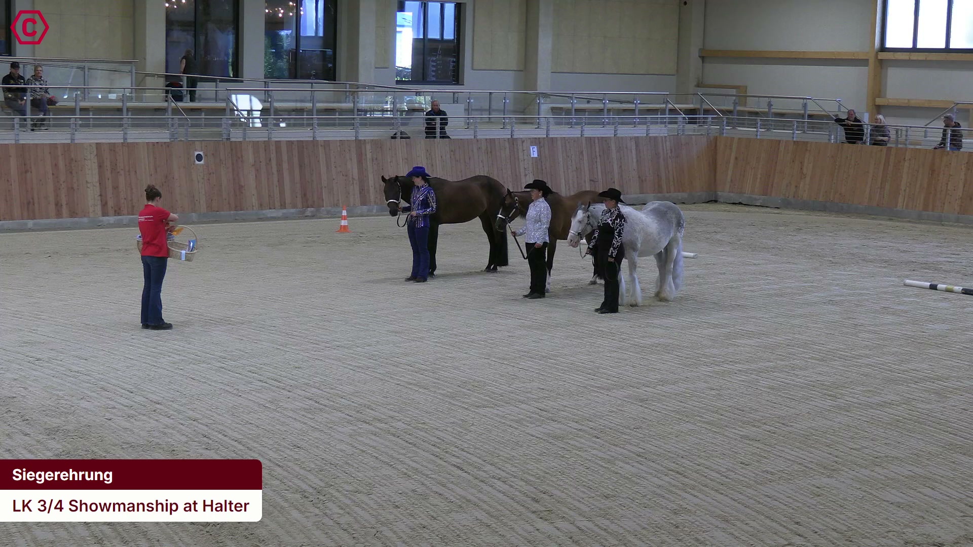 Siegerehrungs-Clip LK 3/4 Showmanship at Halter