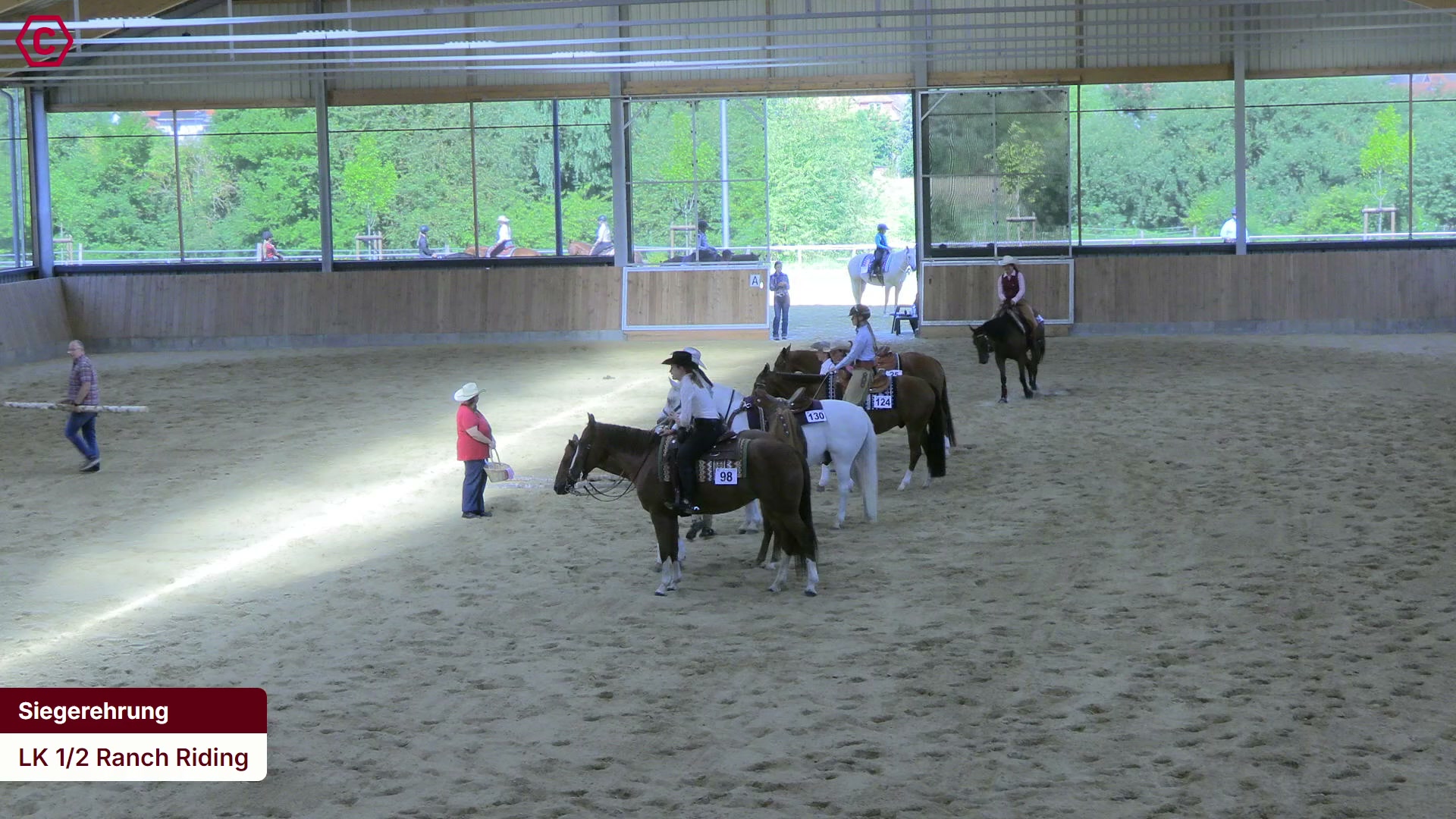 Siegerehrungs-Clip LK 1/2 Ranch Riding